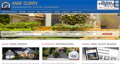 Desktop Screenshot of annecurryhomes.com